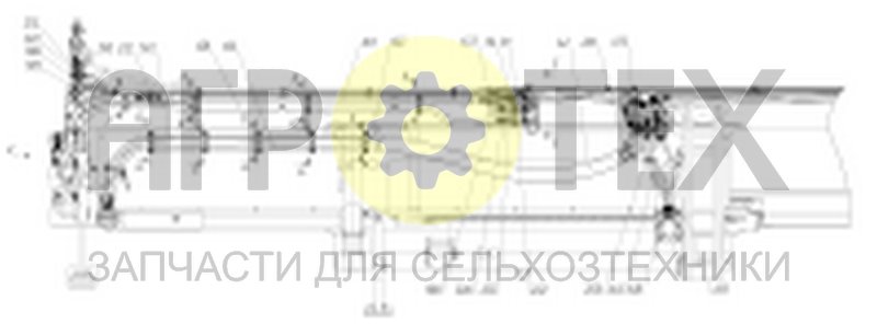 Чертеж Гидрооборудование жатки (9-18.09.000)